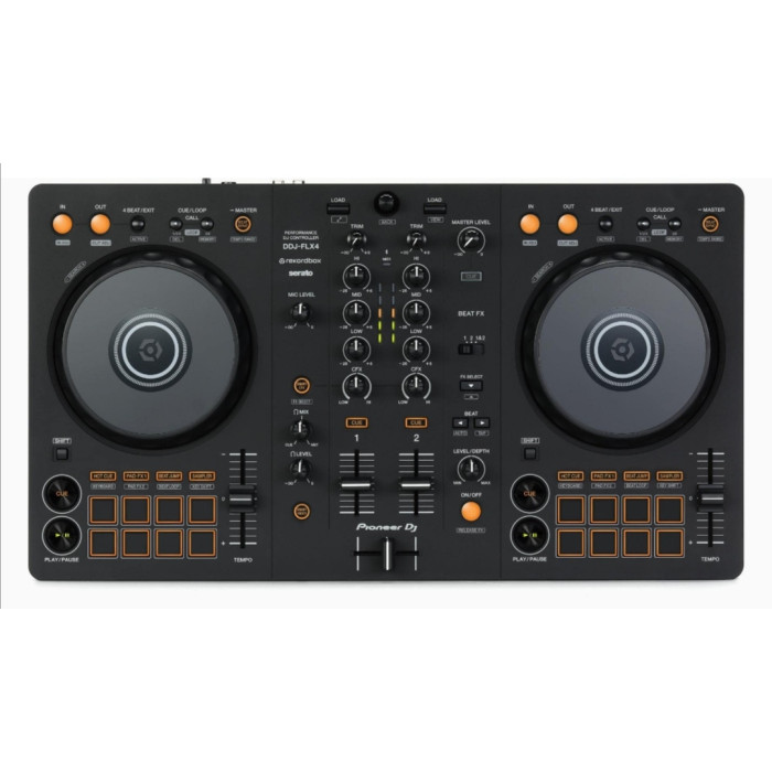 Pioneer　DDJ-FLX4　Rekordbox and Serato Pioneer DDJ-FLX4 2-Channel DJ Controller f/ Rekordbox